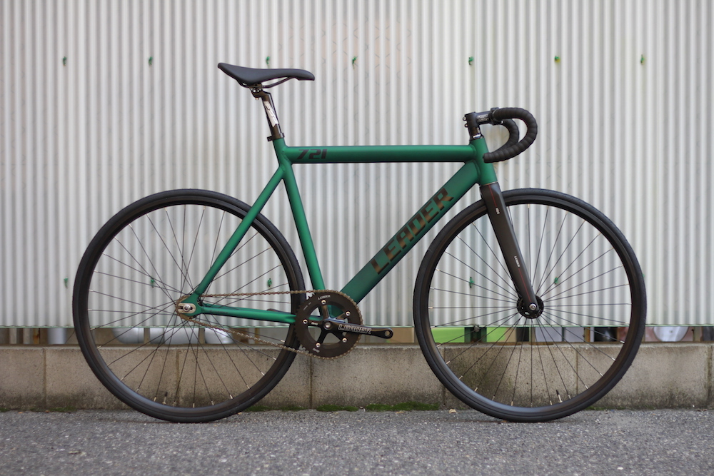 LEADER BIKE 721マットグリーン