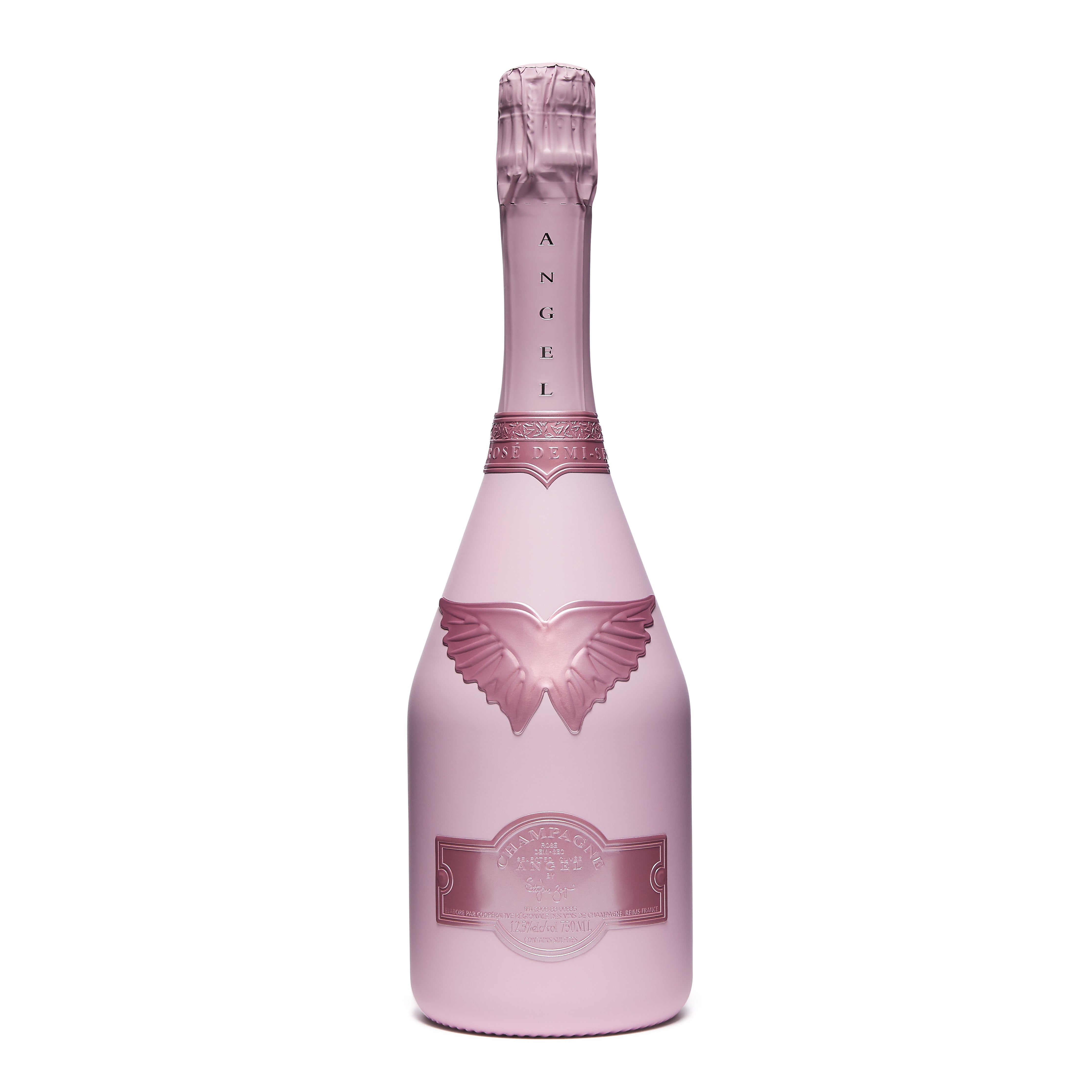 Angel Champagne NV Brut (La Collection Demi-Sec Rosé) – Lux