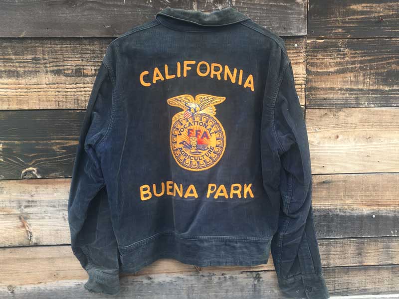 Vintage US古着、60年代、70年代 FFA 刺繍 JKT、ファーマーズ