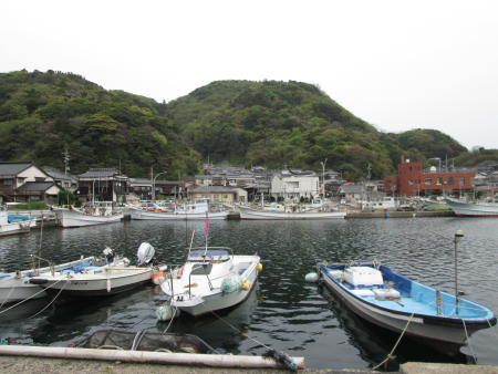 Y. Ohashi 海 山 街並み ボート 舟 風景画 Y. Ohashi 海 山 街並み