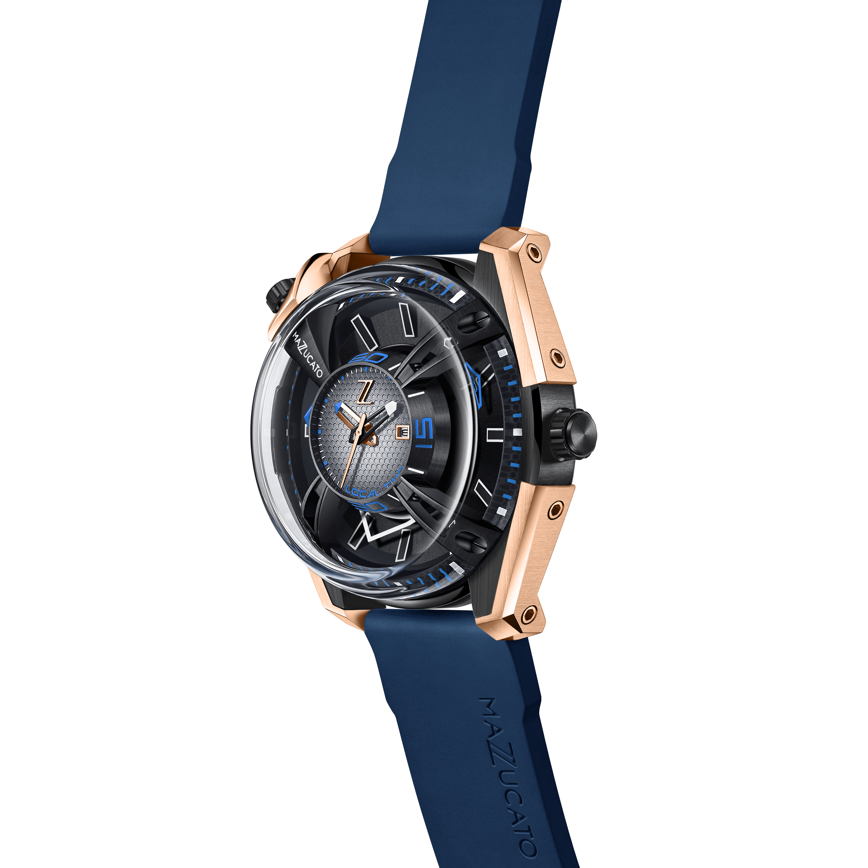 LAX Limited Edition - 02-RG - Dual Time Watch – Mazzucato