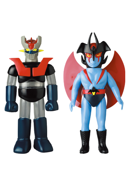 デビルマン ビッグサイズ 約30cm 希少品 座りスタイル ソフビ