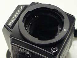 ペンタックス645用アダプター