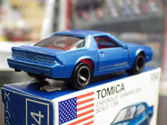 ミニカーショップグローバル - トミカ F34 シボレー カマロ Z28【青】