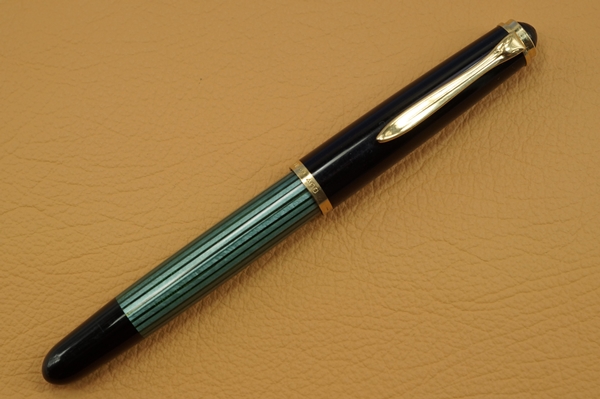 Pelikan ペリカン 万年筆 #400NN M&K 緑縞 EF pelikan 400nn 緑縞