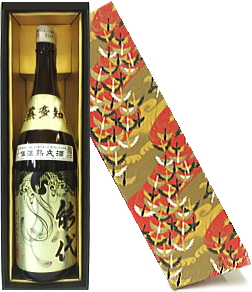 最高級日本酒 大吟醸「朱金泥能代醸蒸多知」（かむたち）通販【柴田