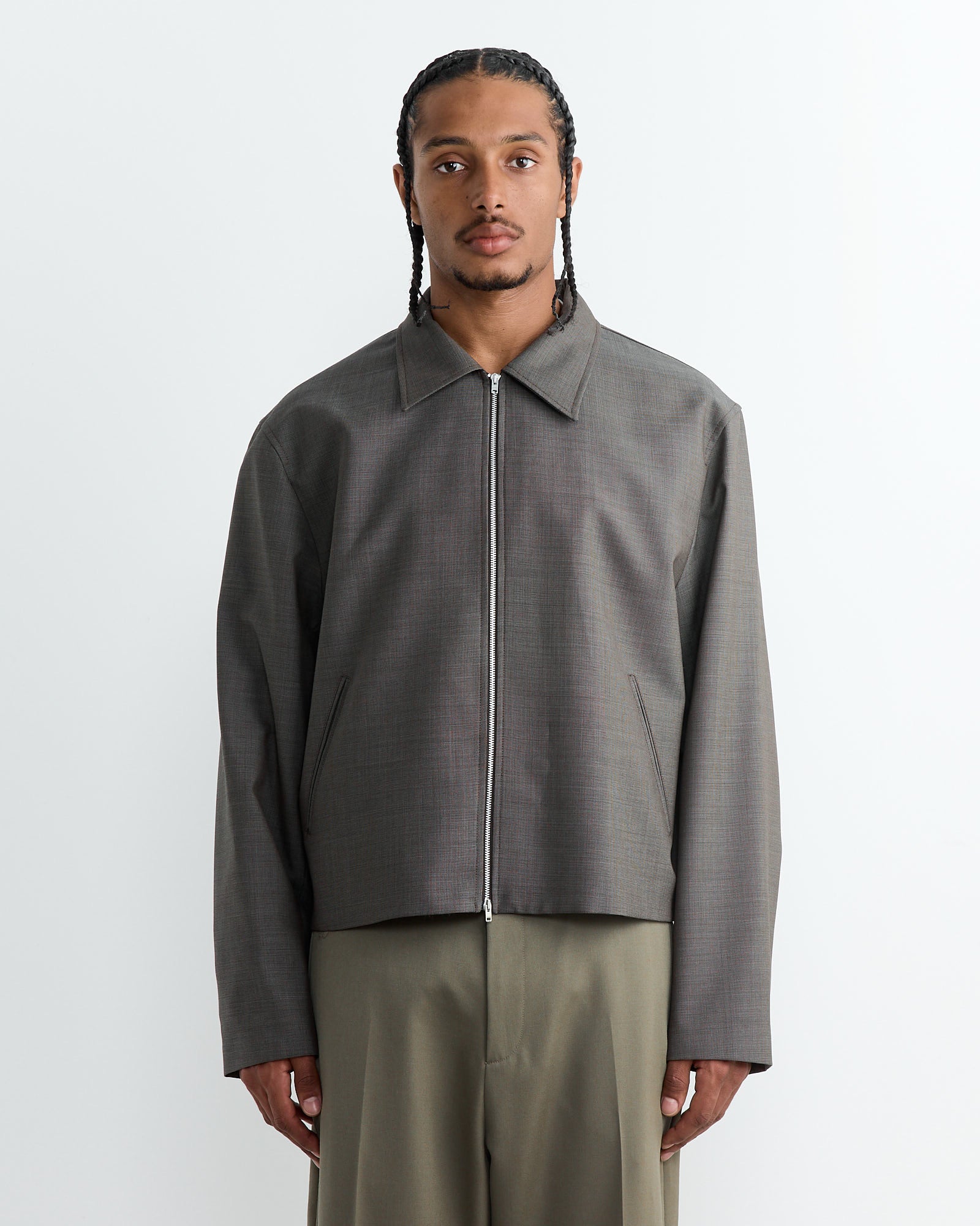 Mini Jacket in Grey Atom
