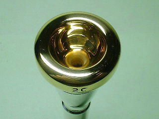 ストンビトランペットマウスピース 3 1/2Cリムゴールド ストンビ