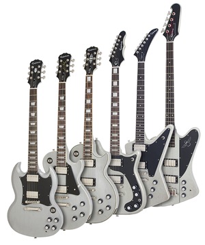 Epiphoneから「Limited-Edition TV Silver Collection」がリリース