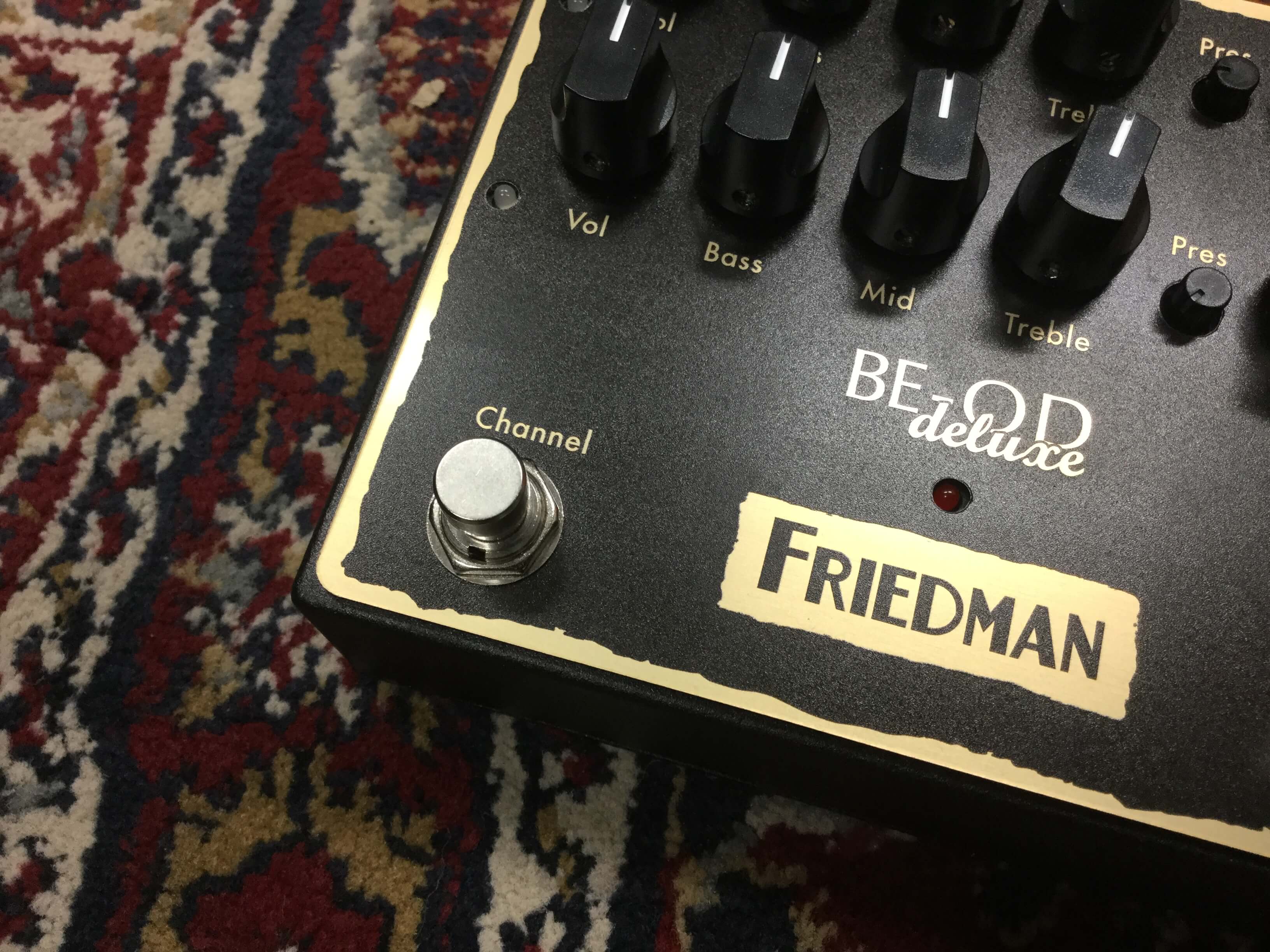 FRIEDMANより新しいペダルBE-OD DELUXEの登場です | Musette Japan