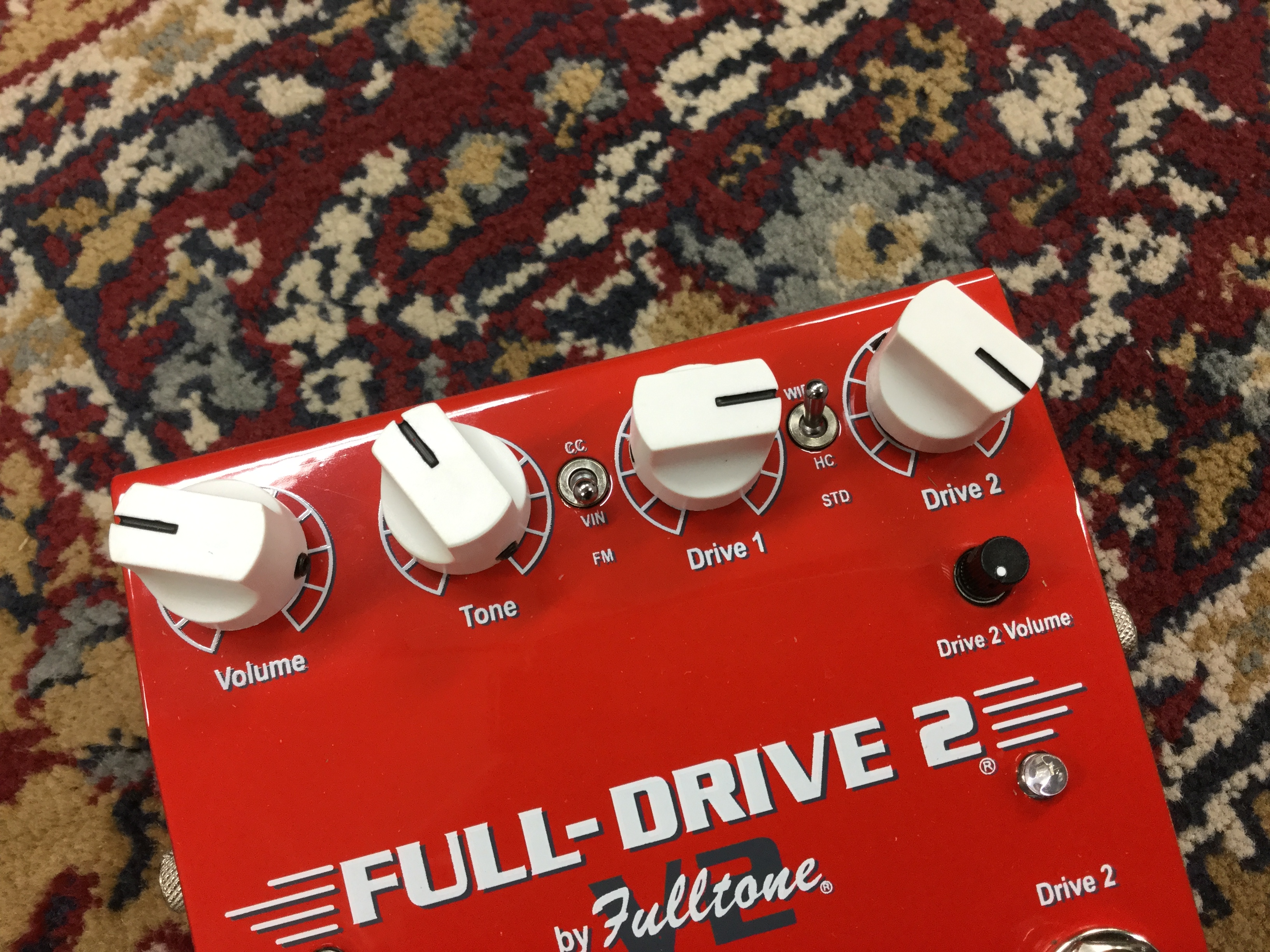 ナチュラルなオーバードライブペダルFulltone Full-Drive 2 V2