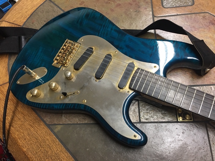 Bossaxe Stratocaster model 80's made