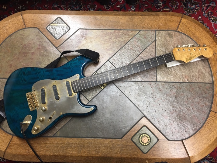 Bossaxe Stratocaster model 80's made