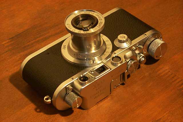 バルナックライカⅢb ＋沈胴レンズSummitar f50/2