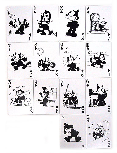 猫のトランプ：Felix