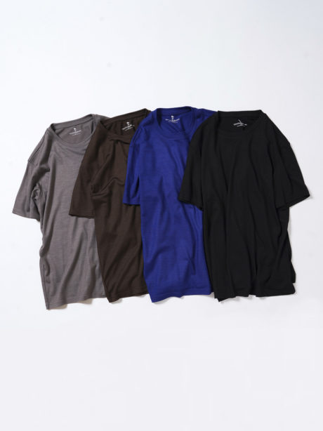 過去最高の出来！超人気の尾州Tシャツシリーズに新シルエットと色展開