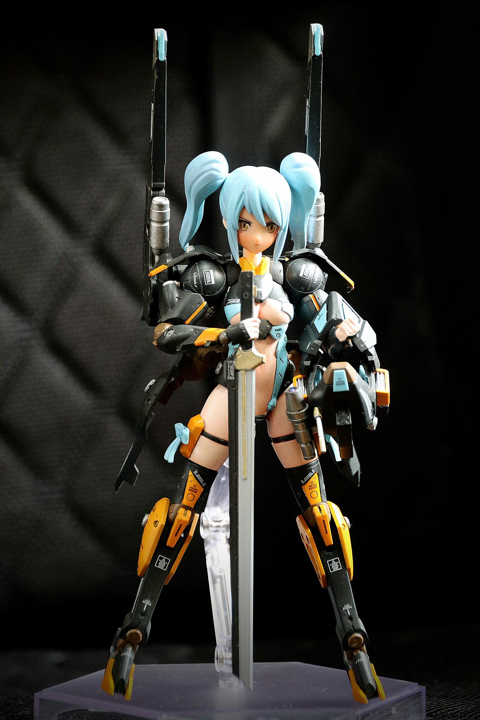 プラモ制作：FAガール・影虎（YINGHU）