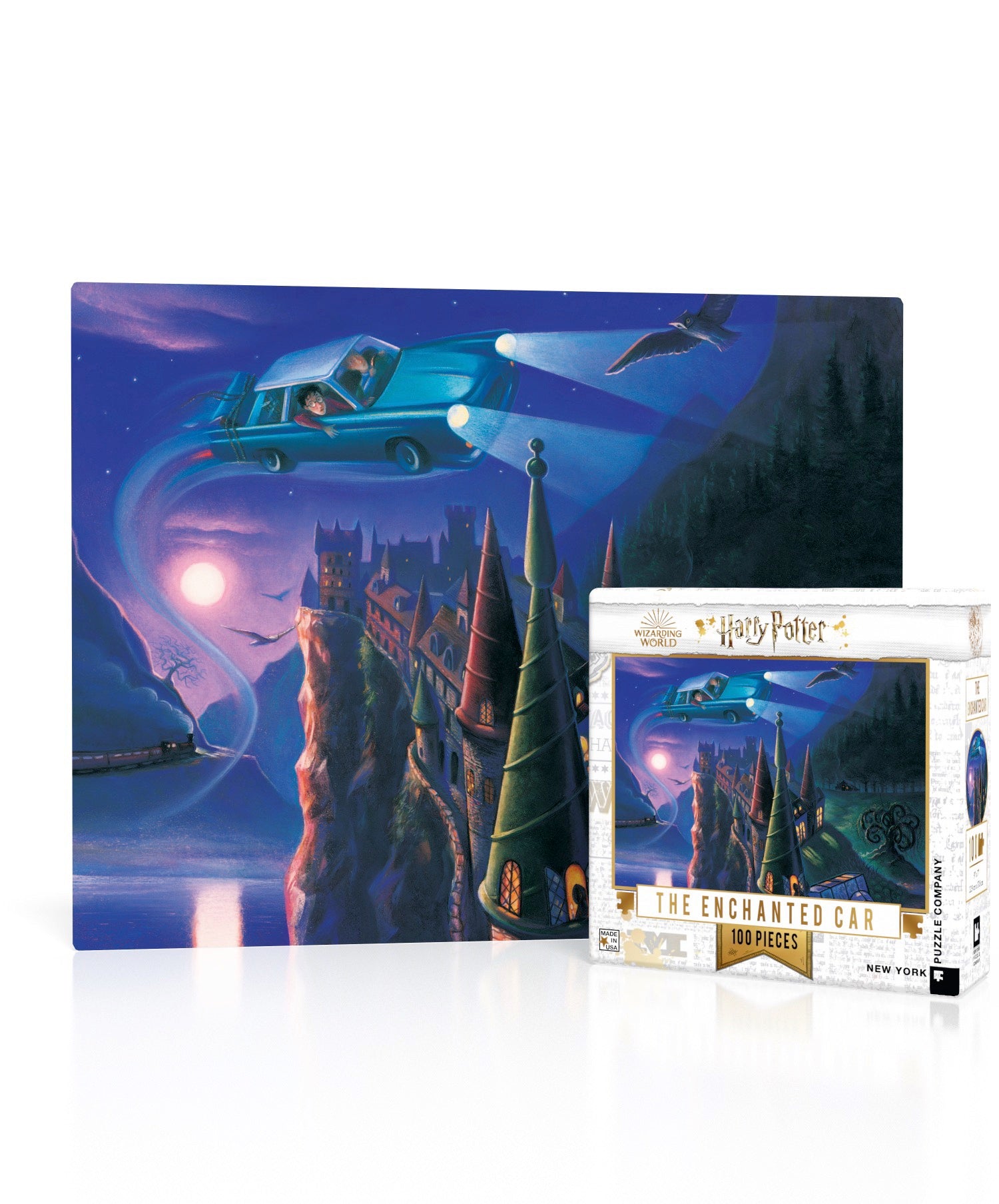 The Enchanted Car Mini - 100 Piece Harry Potter Mini Puzzle – New