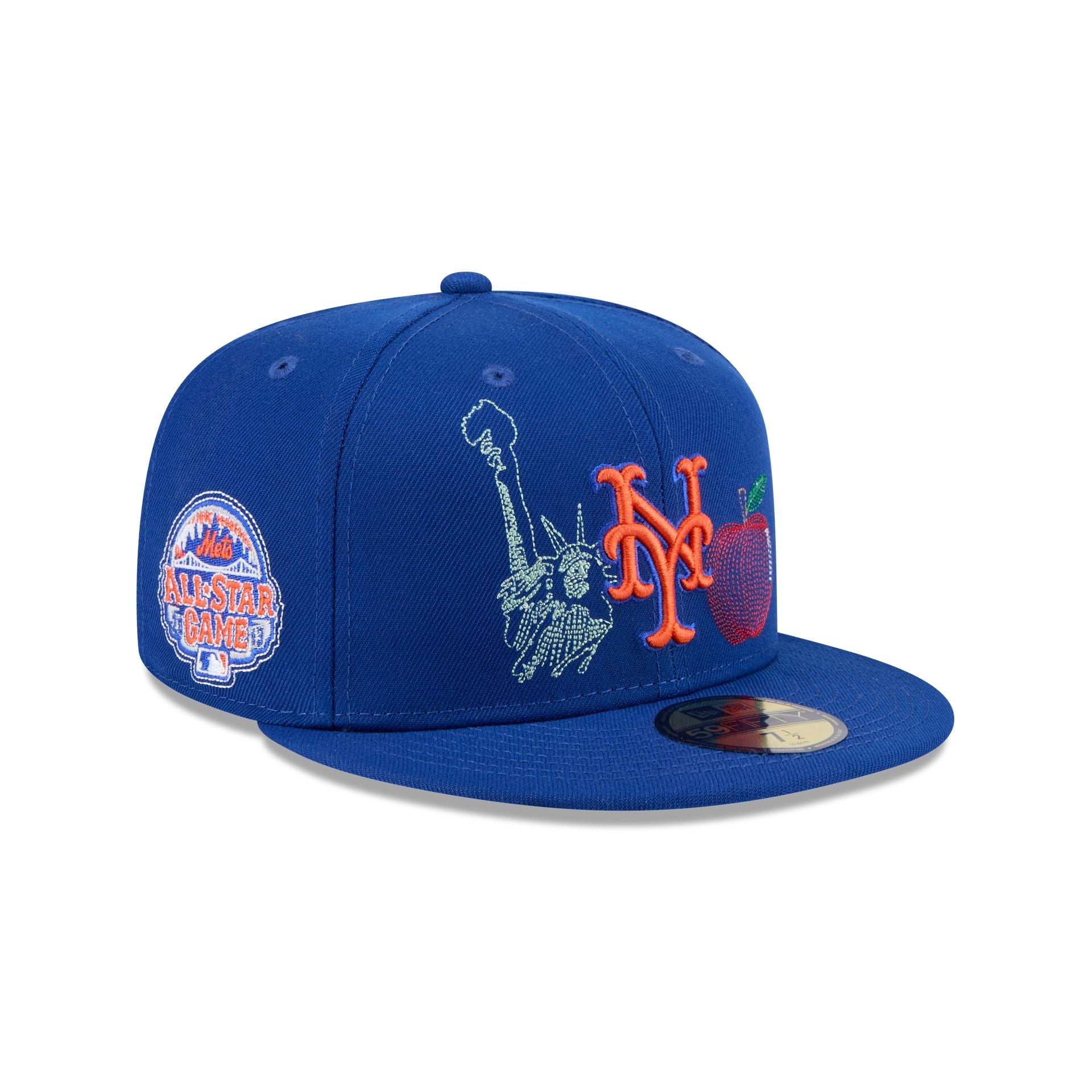 New York Mets State Stitch 59FIFTY Fitted Hat – New Era Cap