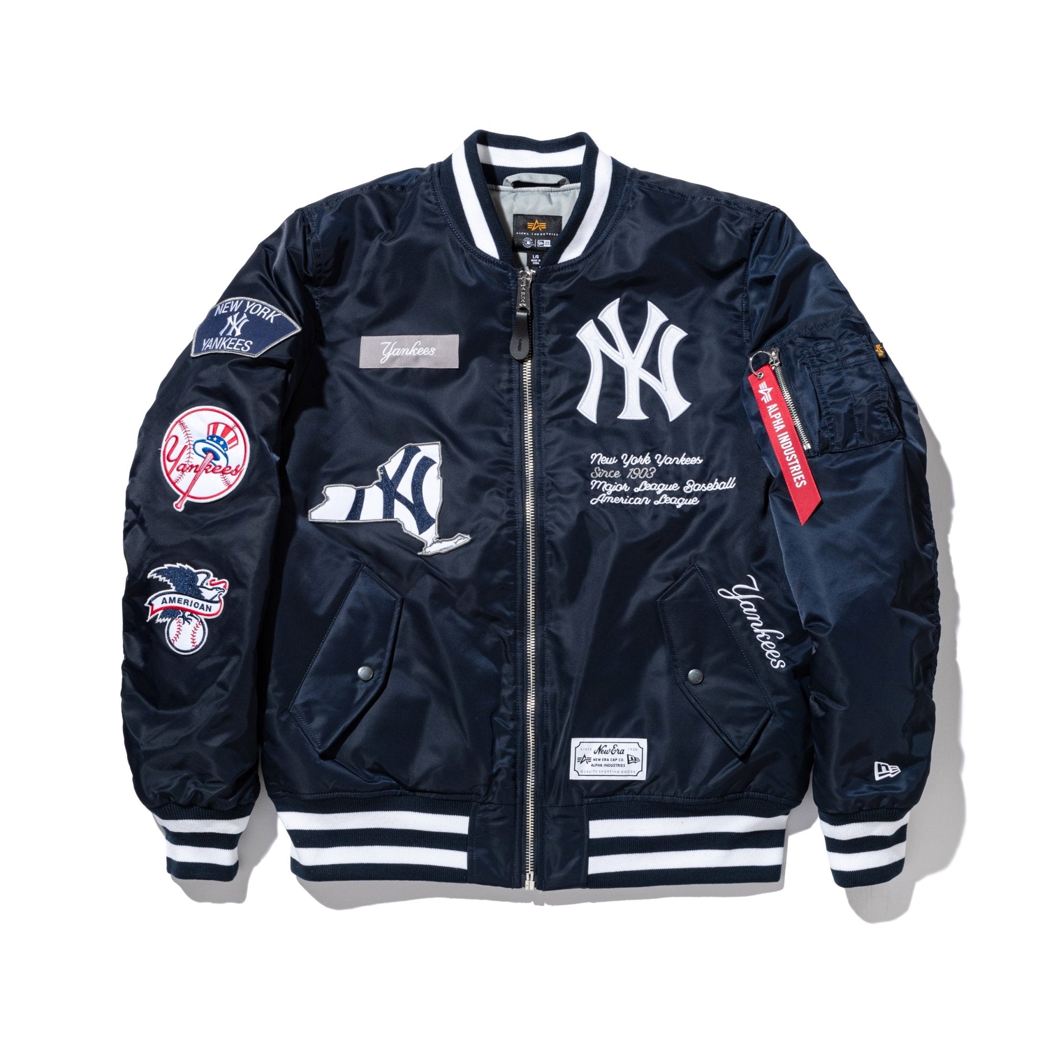 MA-1 ボンバージャケット Alpha Industries ニューヨーク・ヤンキース