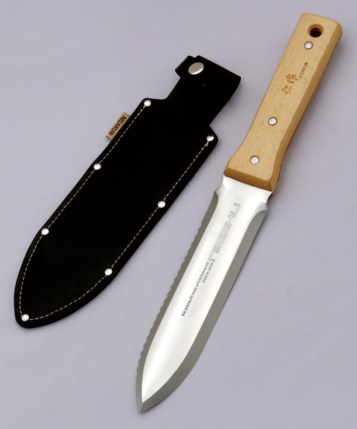 6550 FULL TANG LEISURE KNIFE | 仁作 -Nisaku- 富田刃物