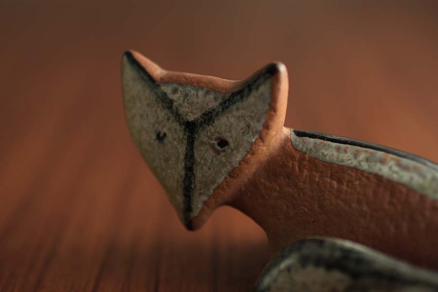 リサ・ラーソン 小さな動物園 キツネ / Lisa Larson Lilla Zoo Fox #1