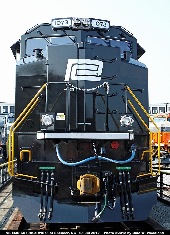 NS EMD SD70ACe #1073 Penn Central Heritage Unit Photo Page