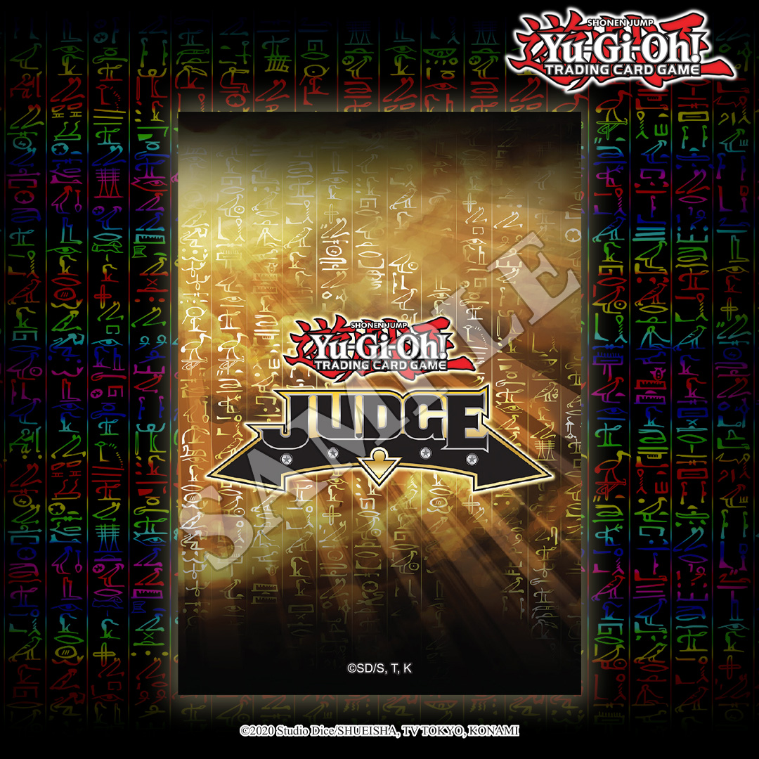 遊戯王 JUDGE 2024 スリーブ ヒエログリフ・ミレニアム 北米版