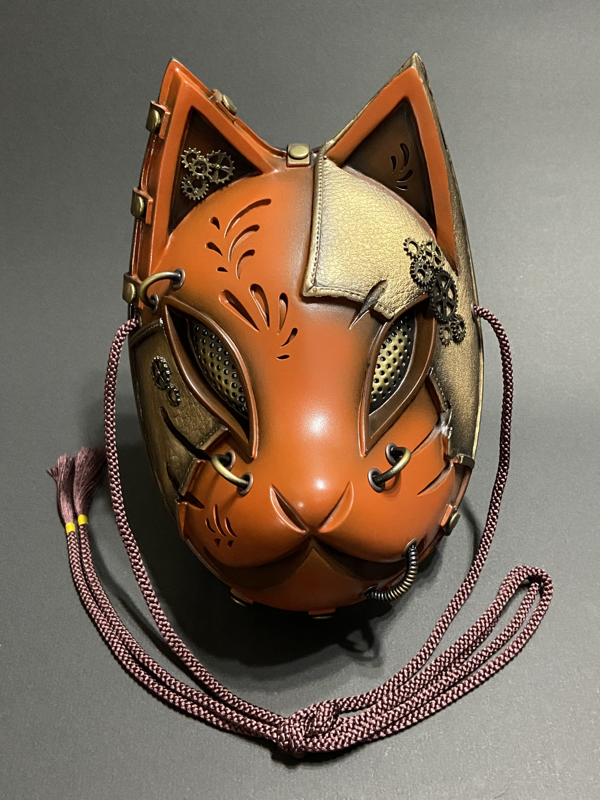 狐面steampunk Ver.（茶×金） of 朧~OBORO~