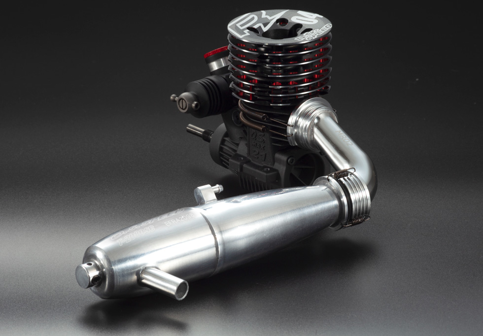 ホビーラジコン O.S. SPEED R2104 w/T2080SC II O.S. Speed R2104 .21