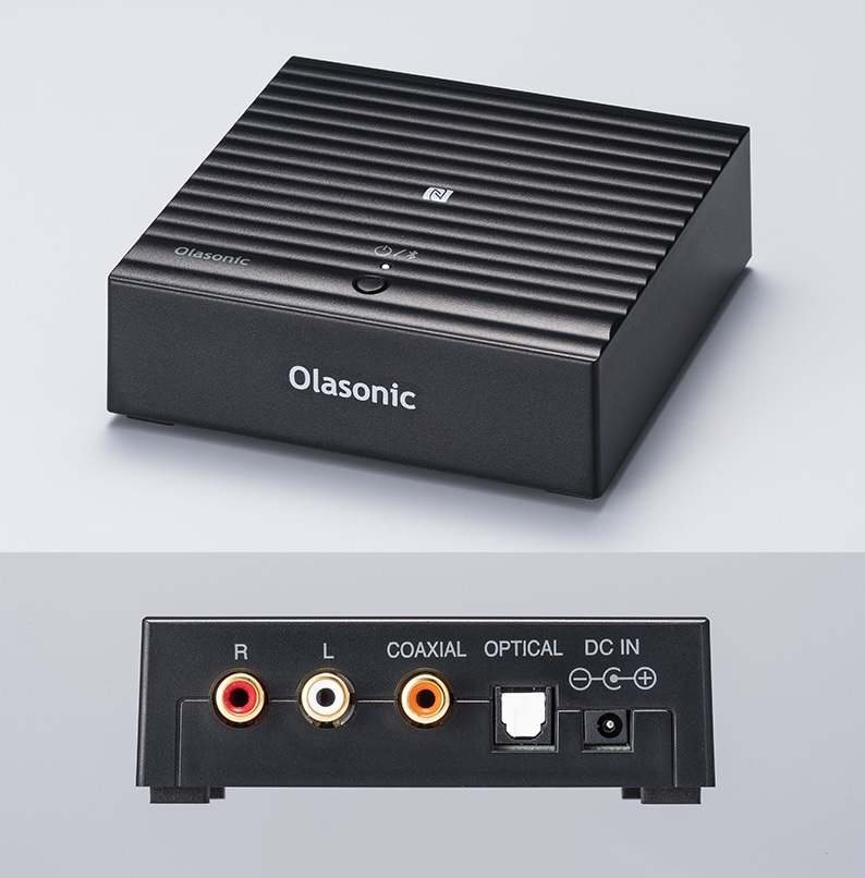 Olasonic Bluetoothレシーバー NA-BTR1 B（ブラック） Bluetooth