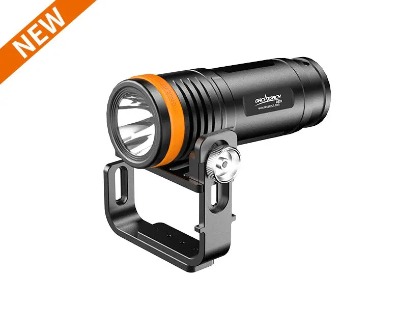 OrcaTorch D920 5000 Lumens Dive Light | 9° Narrow Beam, 424m Beam