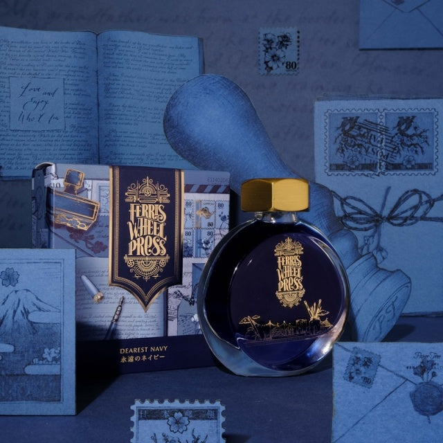 Ferris Wheel Press × Paper Tree/Ink/Dearest Navy 38ml