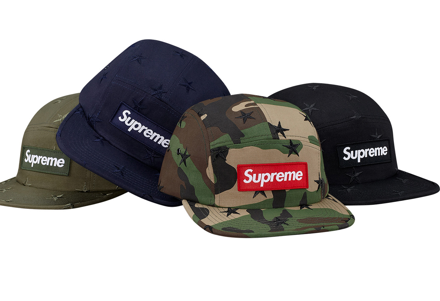 Supreme - Stars Camp Cap - ParkSIDER