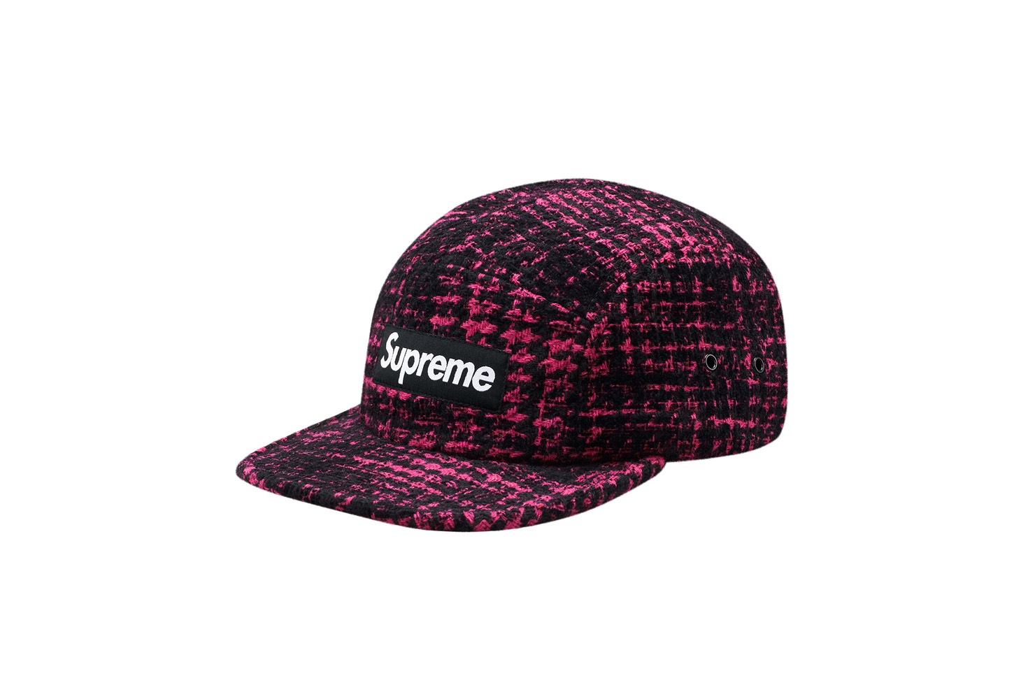 Supreme - Broken Houndstooth Camp Cap - ParkSIDER