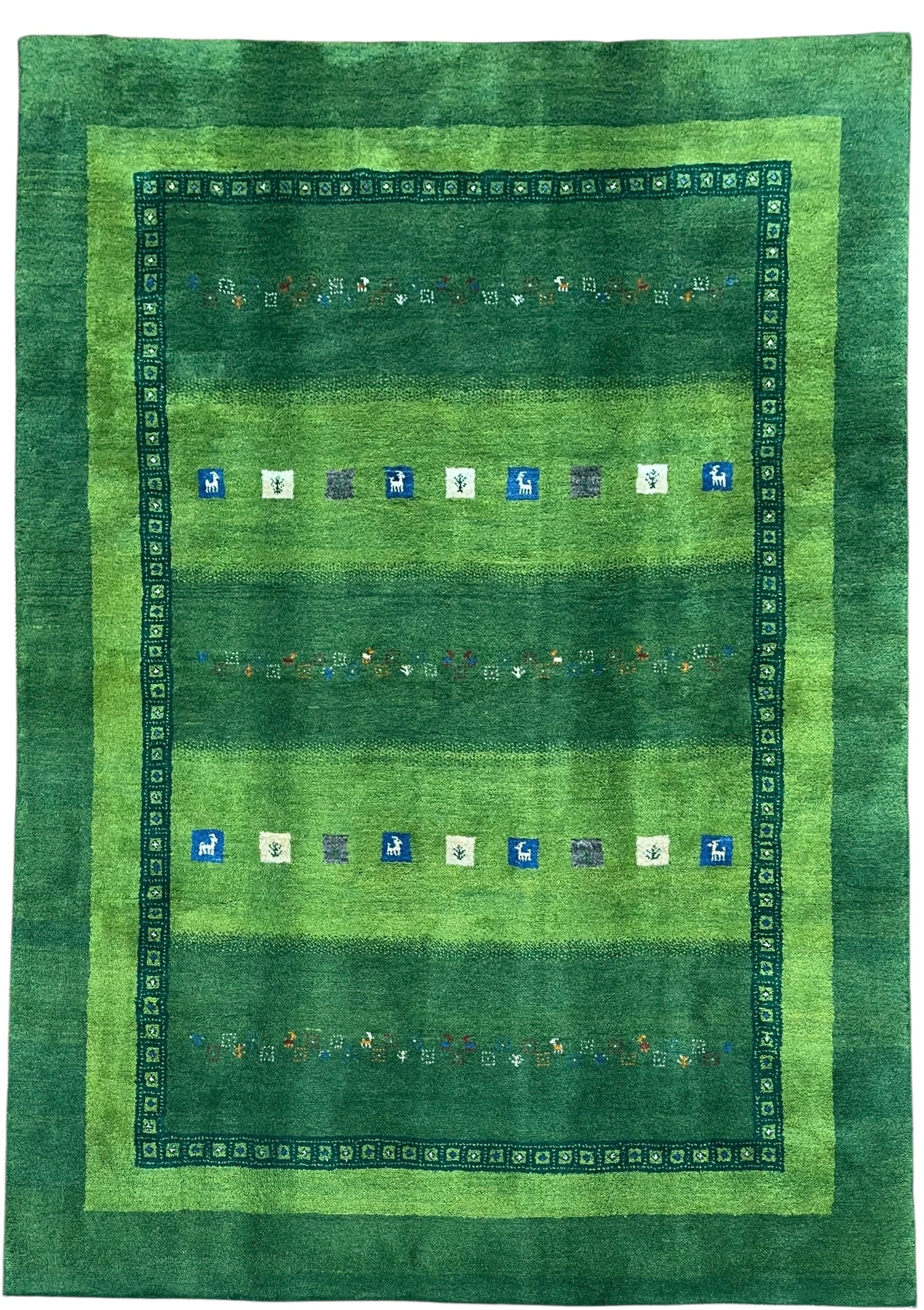 オンライン限定】ギャッベ 293cm x 200cm RJ16198 – ペルシャ絨毯専門