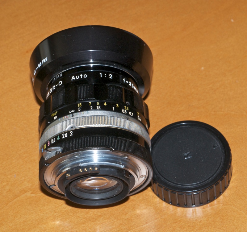 レンズ(単焦点) Nikon Nikkor-O Auto 35mm f/2 L0248 レンズ(単焦点