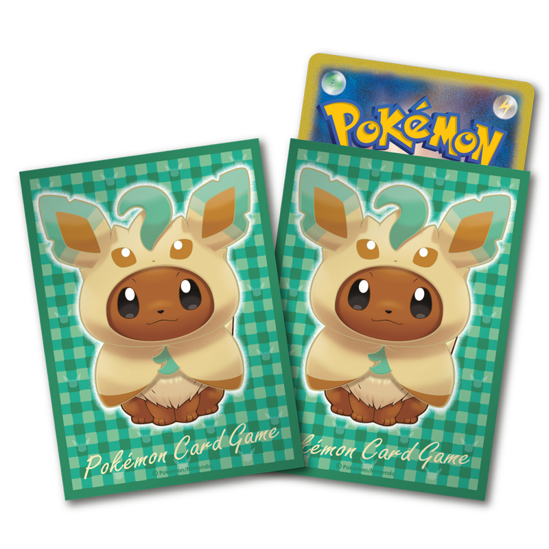 ポンチョを着たイーブイ リーフィア ポンチョを着たイーブイ