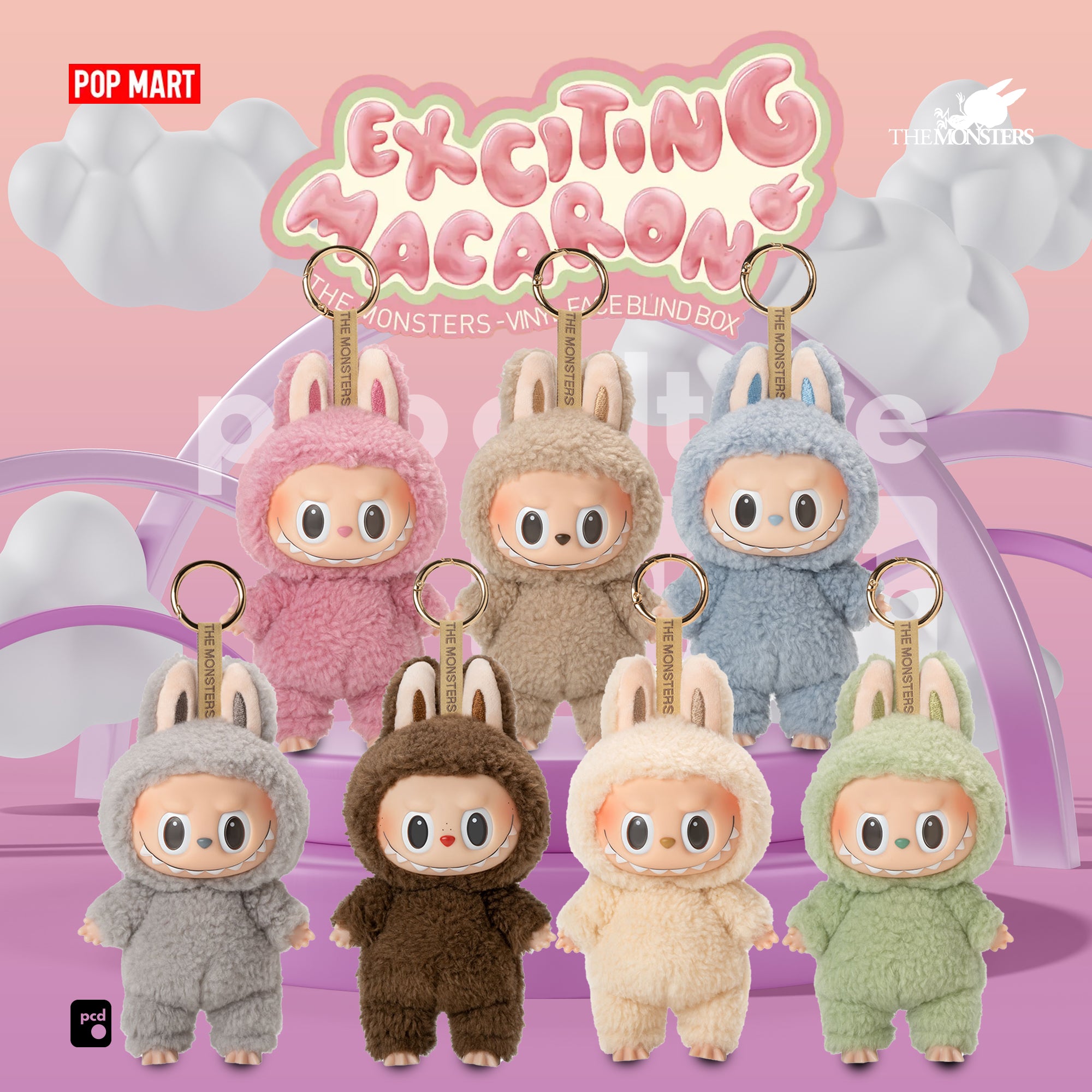 THE MONSTERS - Exciting Macaron Vinyl Face Blind Box – POP CULTURE