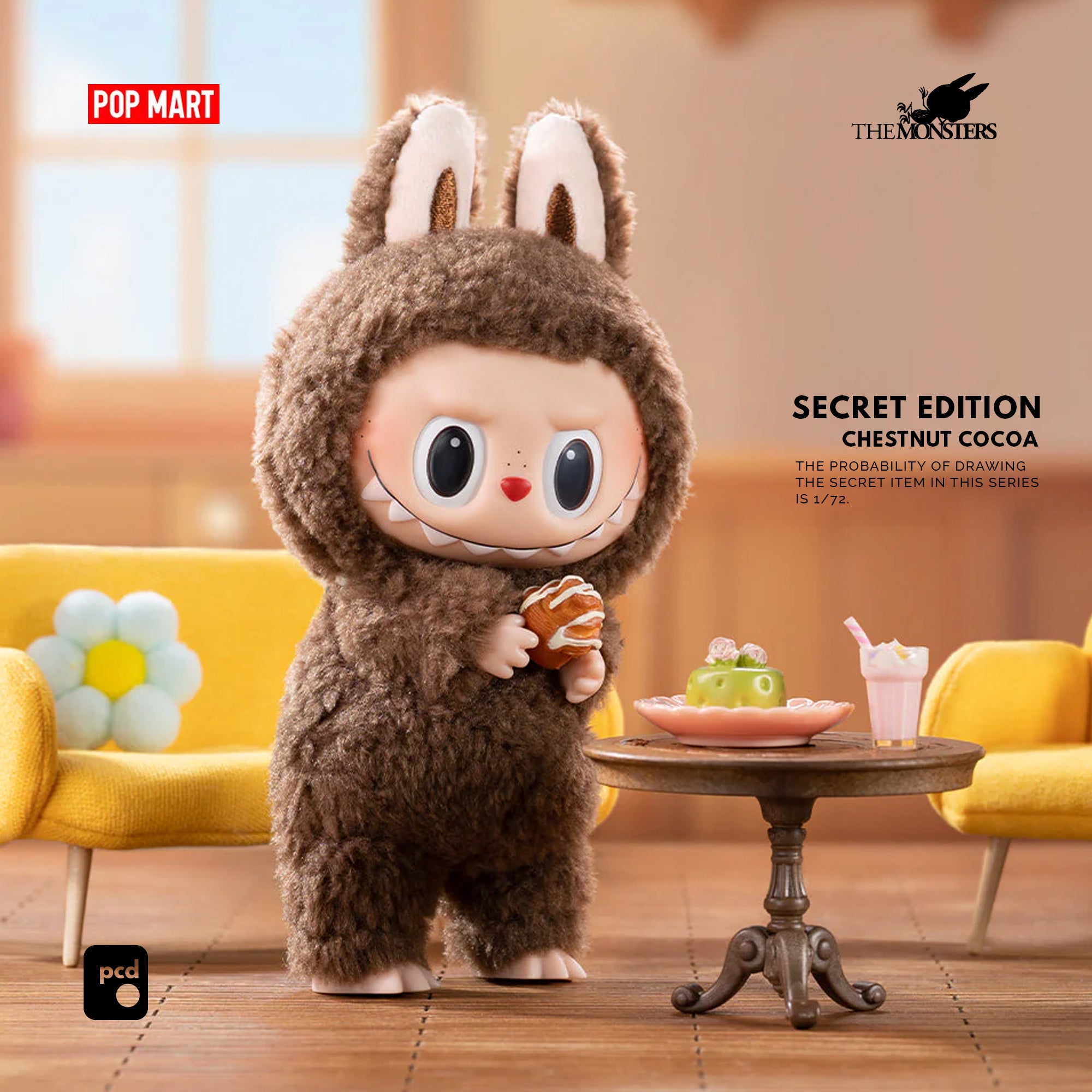 POPMART The Monsters Exciting Macaron Vinyl Face Series | Secret