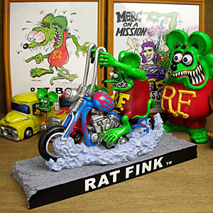 ラットフィンク バイク アメリカン雑貨 ＞ ラットフィンク（フィギュア