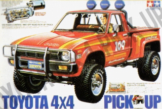 タミヤ 初代 トヨタ ハイラックス 4WD ラジコンカー 1/10RC トヨタ