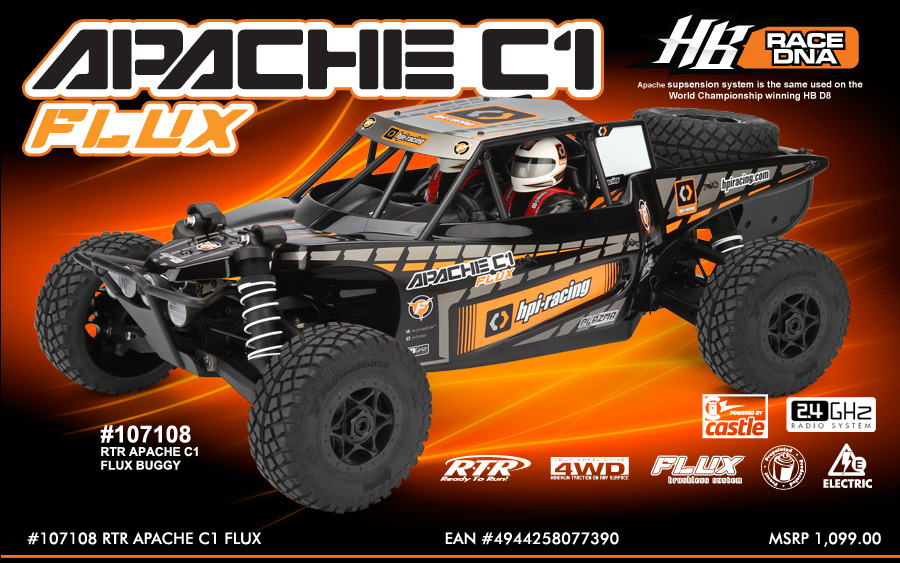 HPI Racing RTR Apache SC & C1 Flux | RC Soup