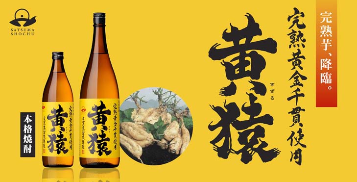 黄猿25度1800ml 【小正醸造】《芋焼酎》 ,| 焼酎のひご屋 本店