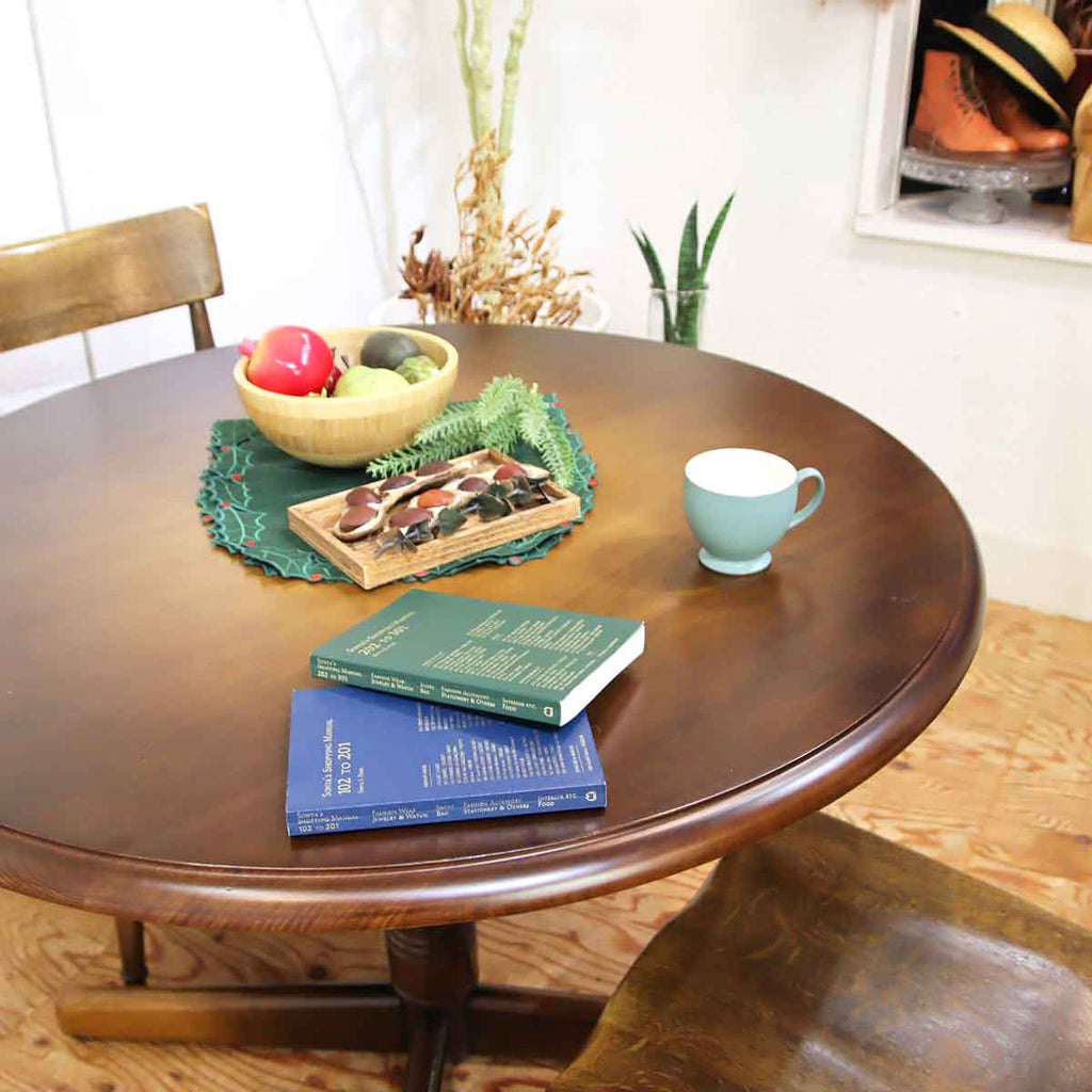 アンティーク レトロ キツツキマーク 飛騨産業 センターテーブル 飛騨