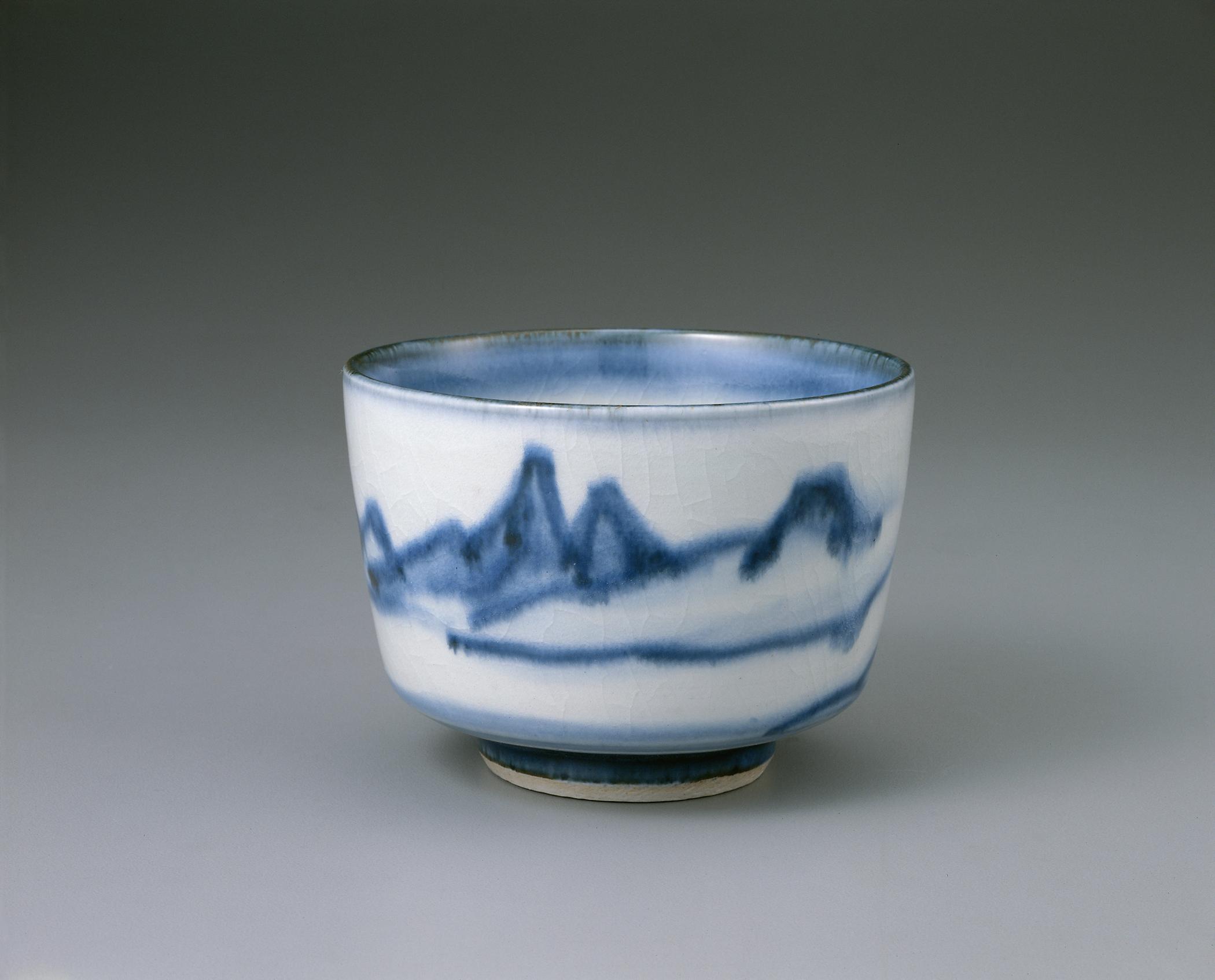 茶碗 山呉須 | 茨城県陶芸美術館デジタルアーカイブ