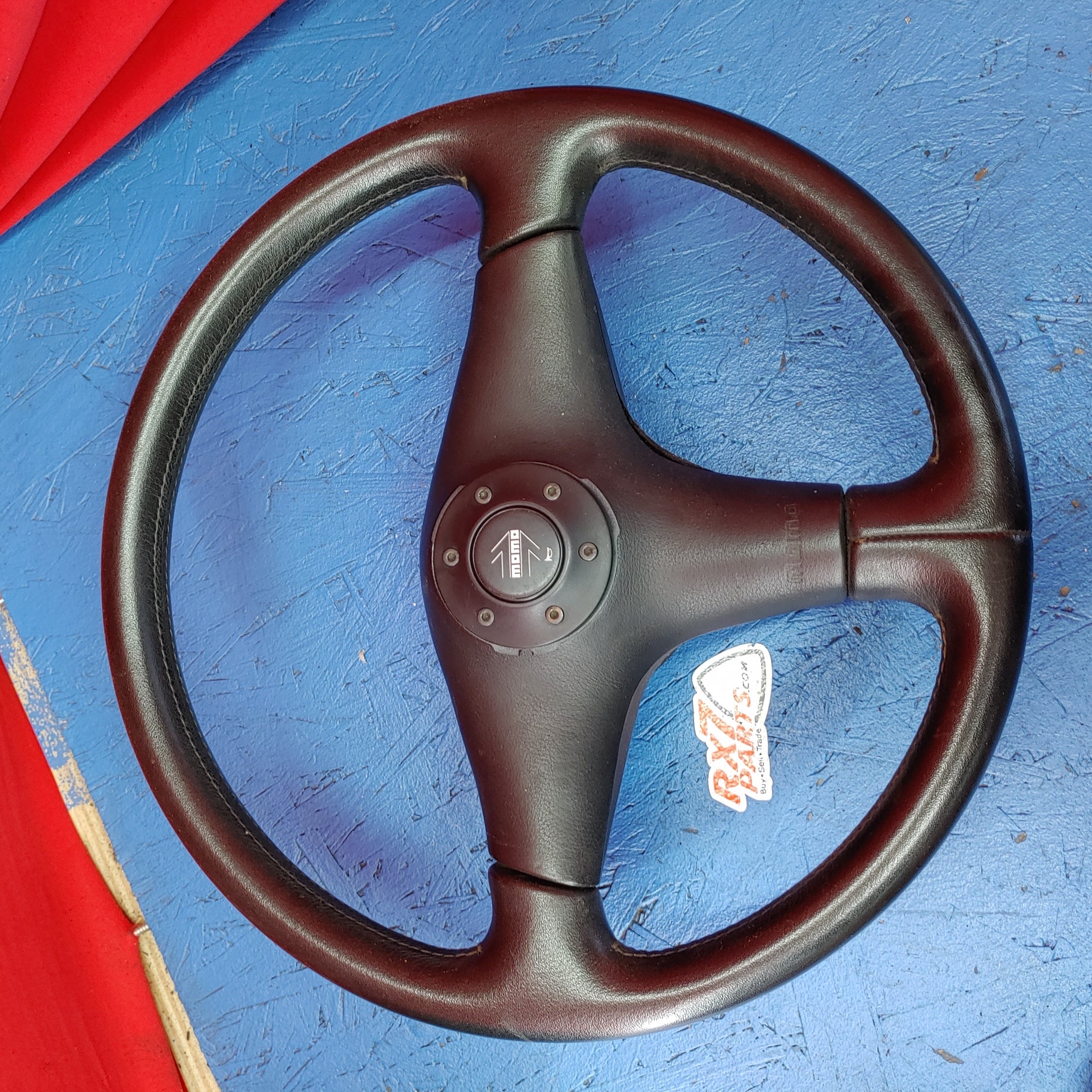 LHD, RHD OEM Genuine MOMO Steering Wheel RX7 FD FD3S 93 - 02 Mazda