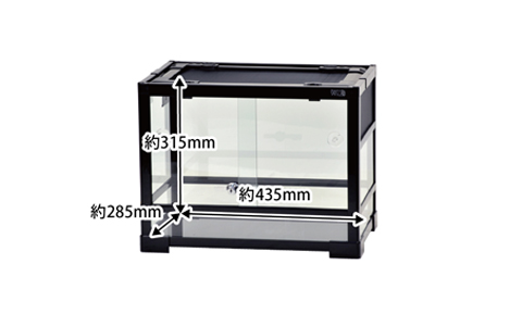 SANKO パンテオン BK4535 ガラスケース 黒 REPTI ZOO SANKO パンテオン