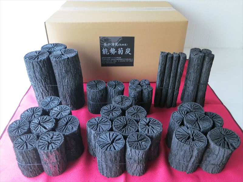炉用組炭小箱（丸毬打タイプ） 全国唯一 能勢菊炭、池田炭窯元直営店