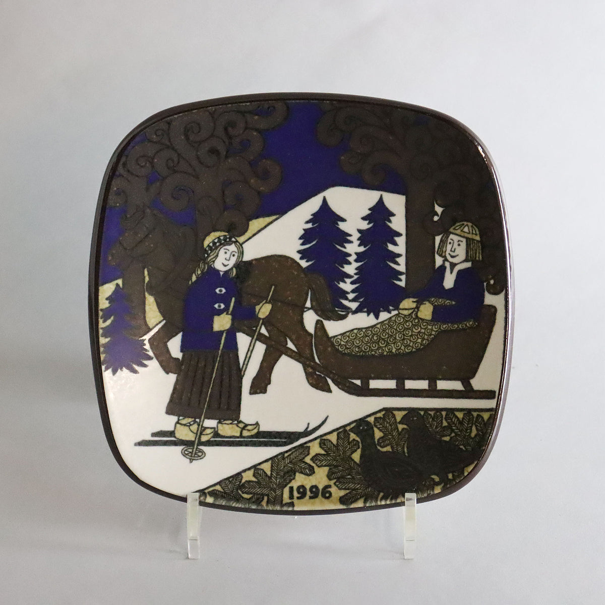 アラビア カレワラ イヤープレート 1996年【 ARABIA Kalevala year